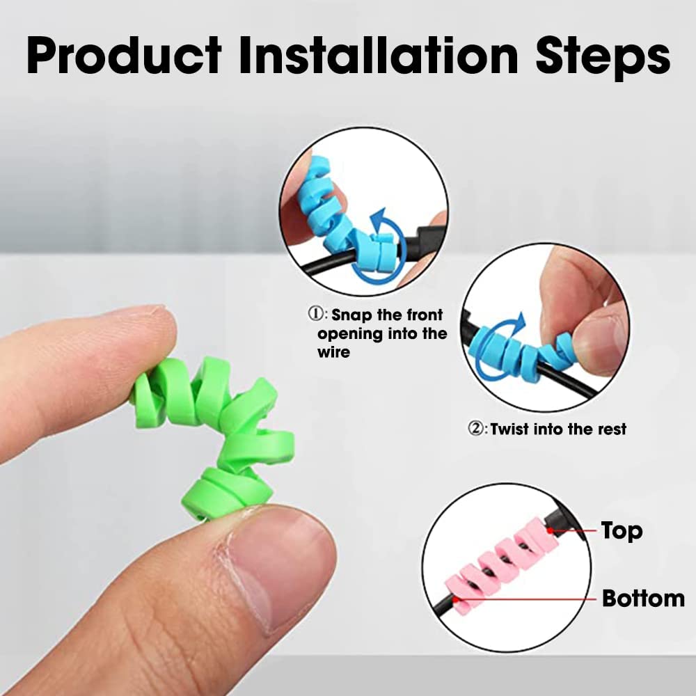 Cable Protector Spring | Anti-Break USB Charging Wire Saver Sleeve