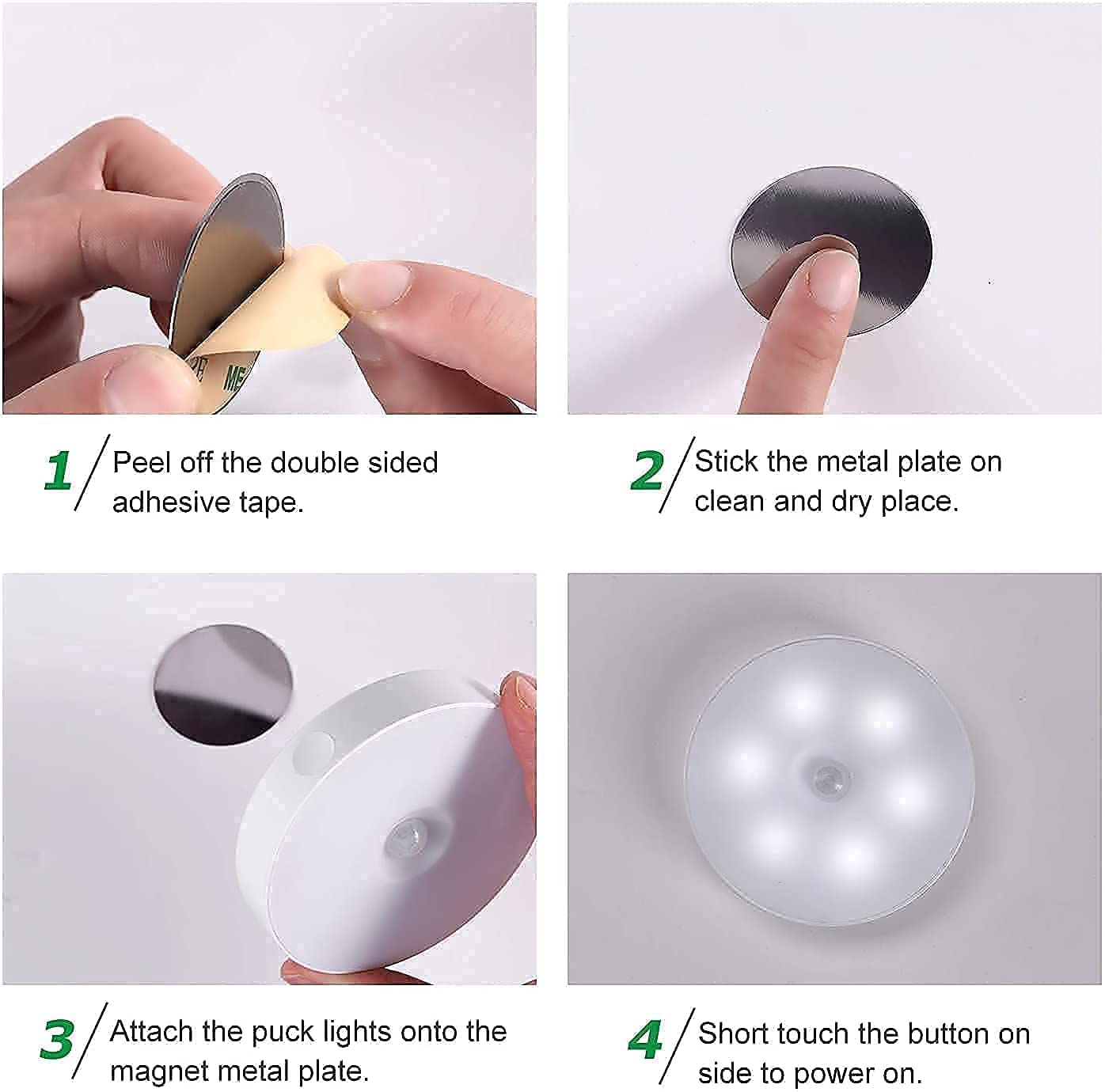 Motion Sensor Night Light | Automatic LED for Bedroom, Kitchen & Hallways