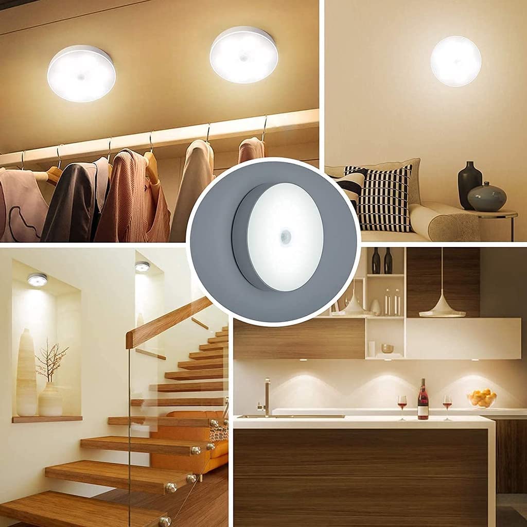 SIYARA AuraLight™ Motion-Activated LED | Smart Night Lamp for Home