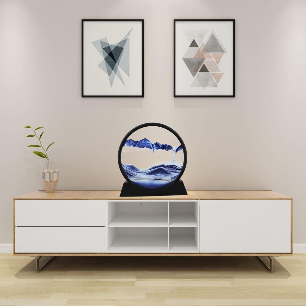SIYARA FlowGlow™ Sand Art Lamp | Relaxing Moving Sand Night Light for Home & Office