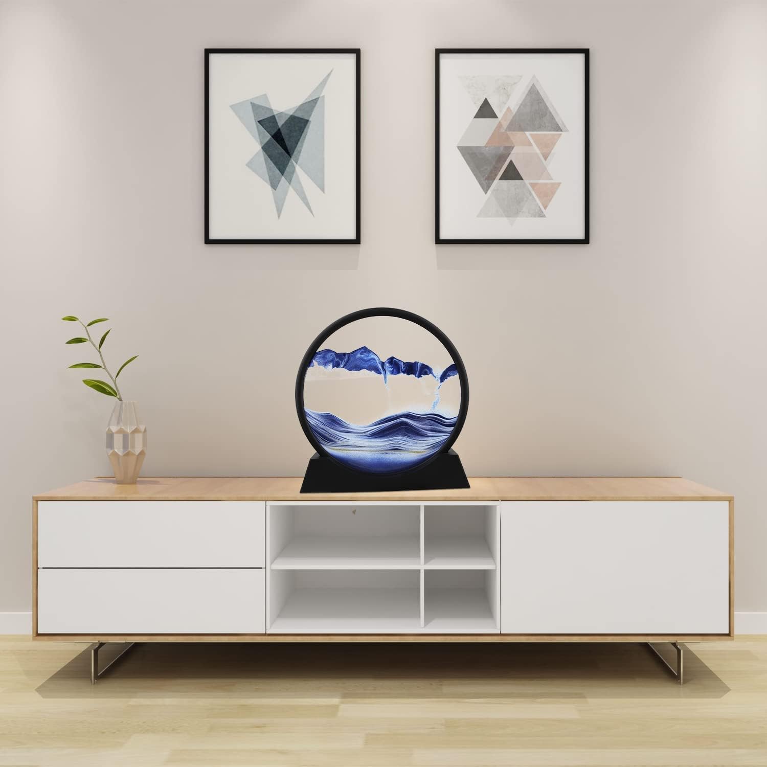 SIYARA FlowGlow™ Sand Art Lamp | Relaxing Moving Sand Night Light for Home & Office