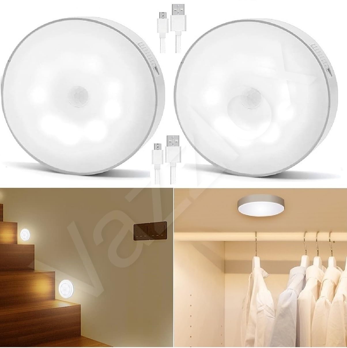 Motion Sensor Night Light | Automatic LED for Bedroom, Kitchen & Hallways