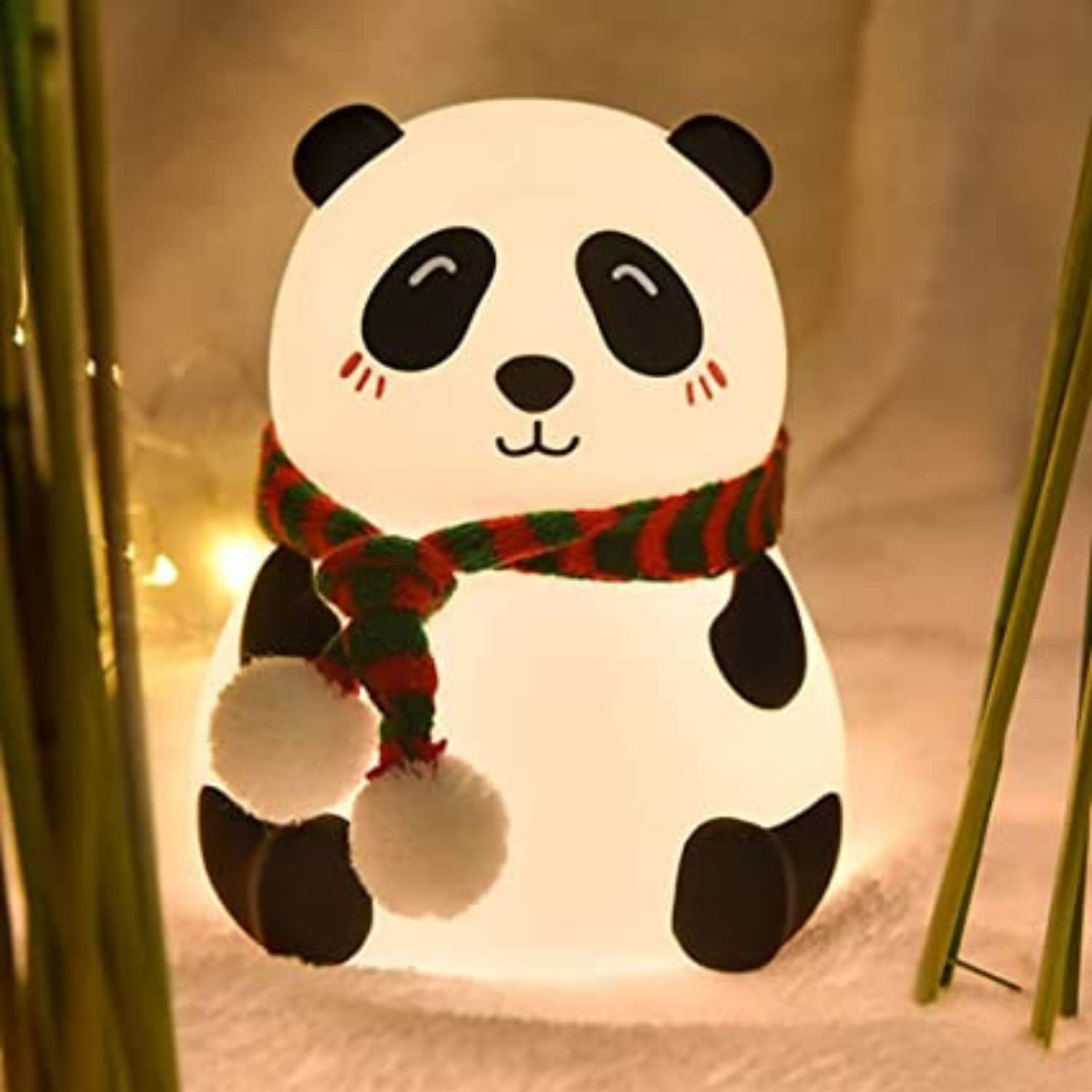 SIYARA LumiPanda™ LED Night Lamp | Tap Control Color Changing Light