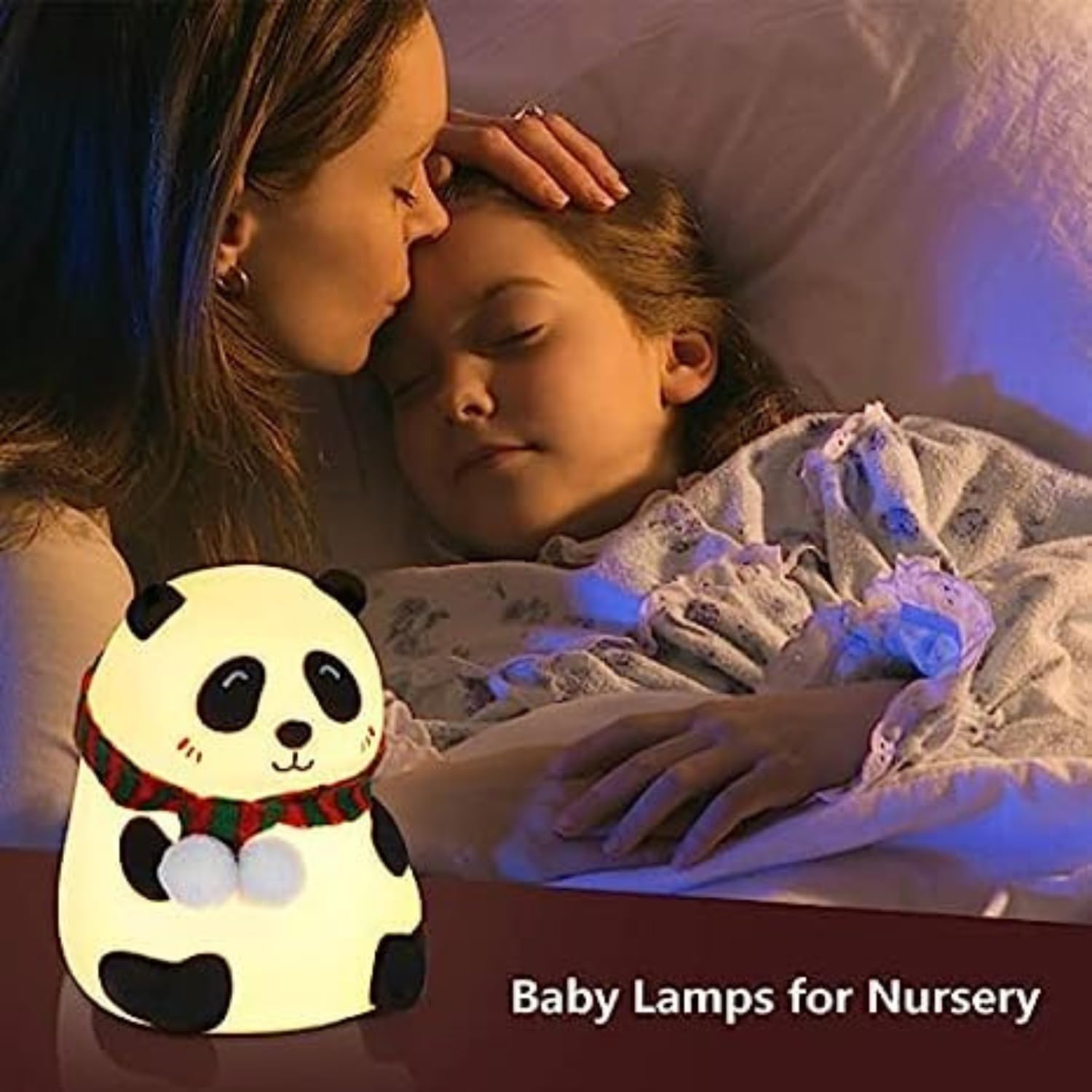 SIYARA LumiPanda™ LED Night Lamp | Tap Control Color Changing Light