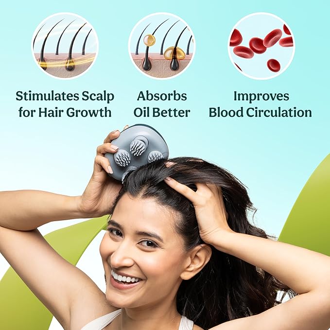 SIYARA ZenScalp™ Head Massager | Electric Stress Relief for Relaxation