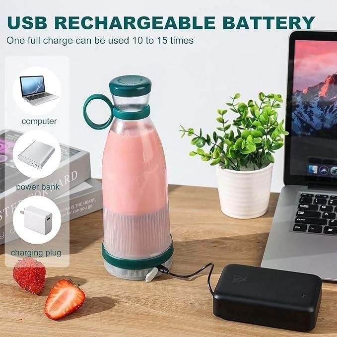 SIYARA FreshBlend™ Portable Blender | Rechargeable Juicer for Smoothies