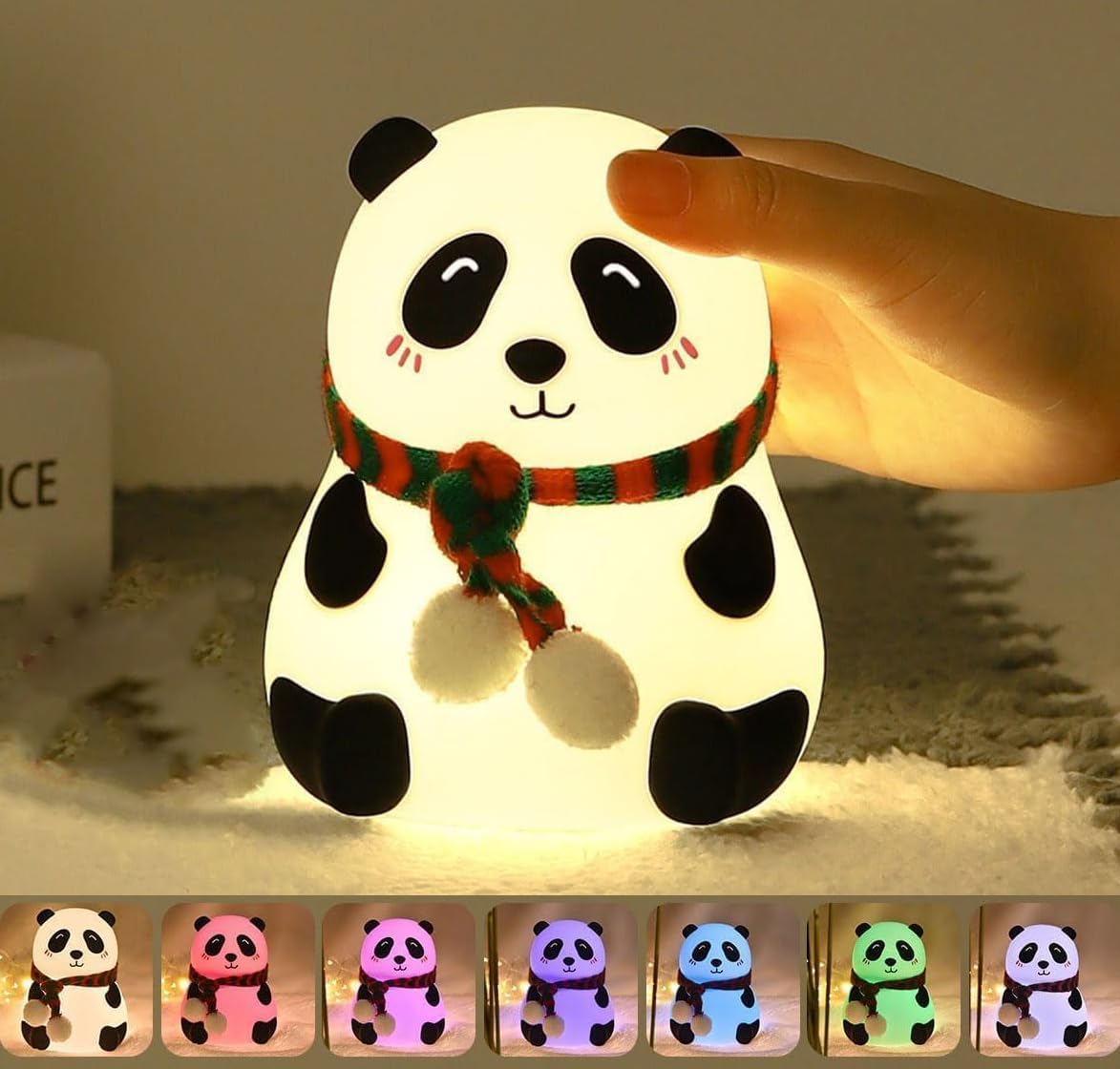 SIYARA LumiPanda™ LED Night Lamp | Tap Control Color Changing Light