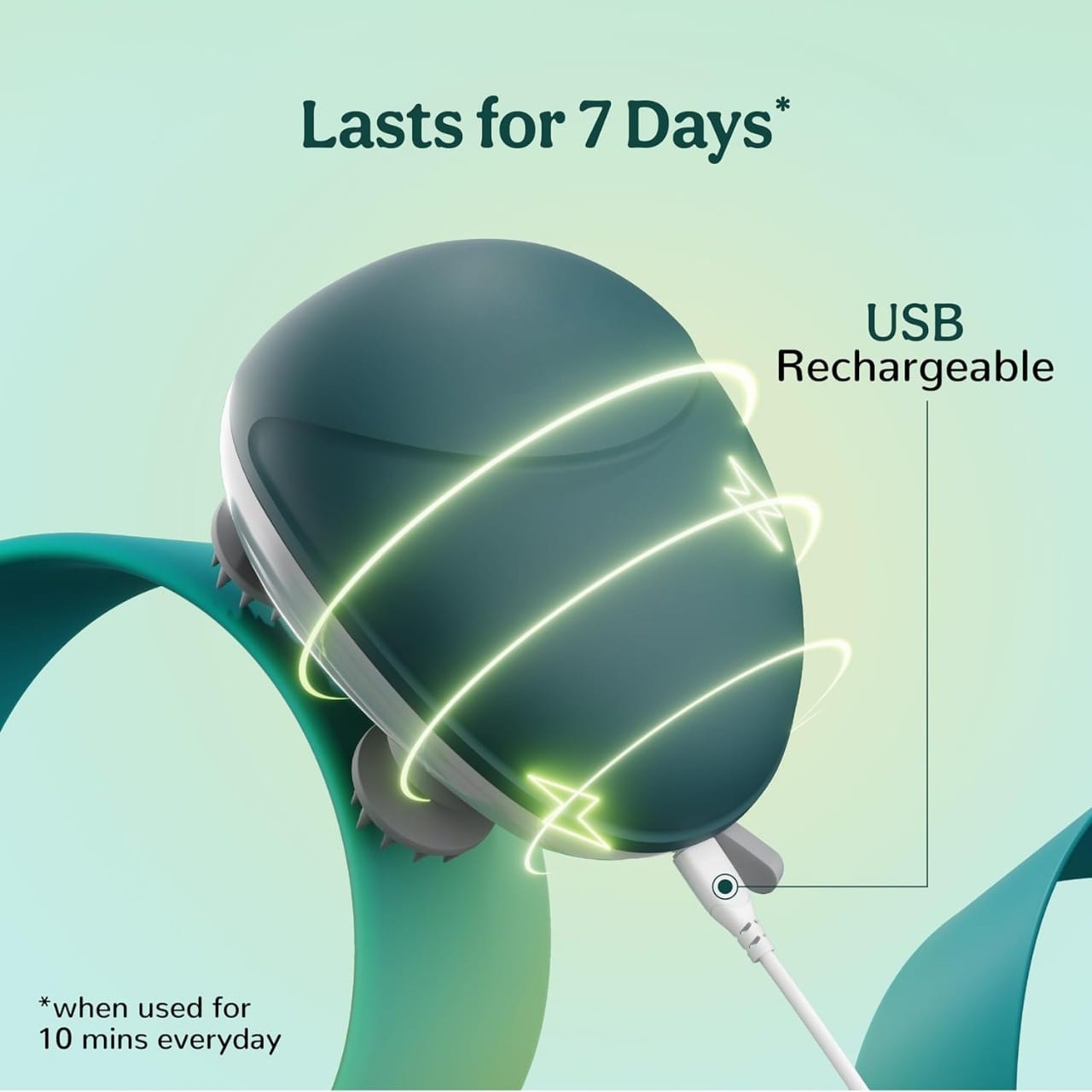 SIYARA ZenScalp™ Head Massager | Electric Stress Relief for Relaxation