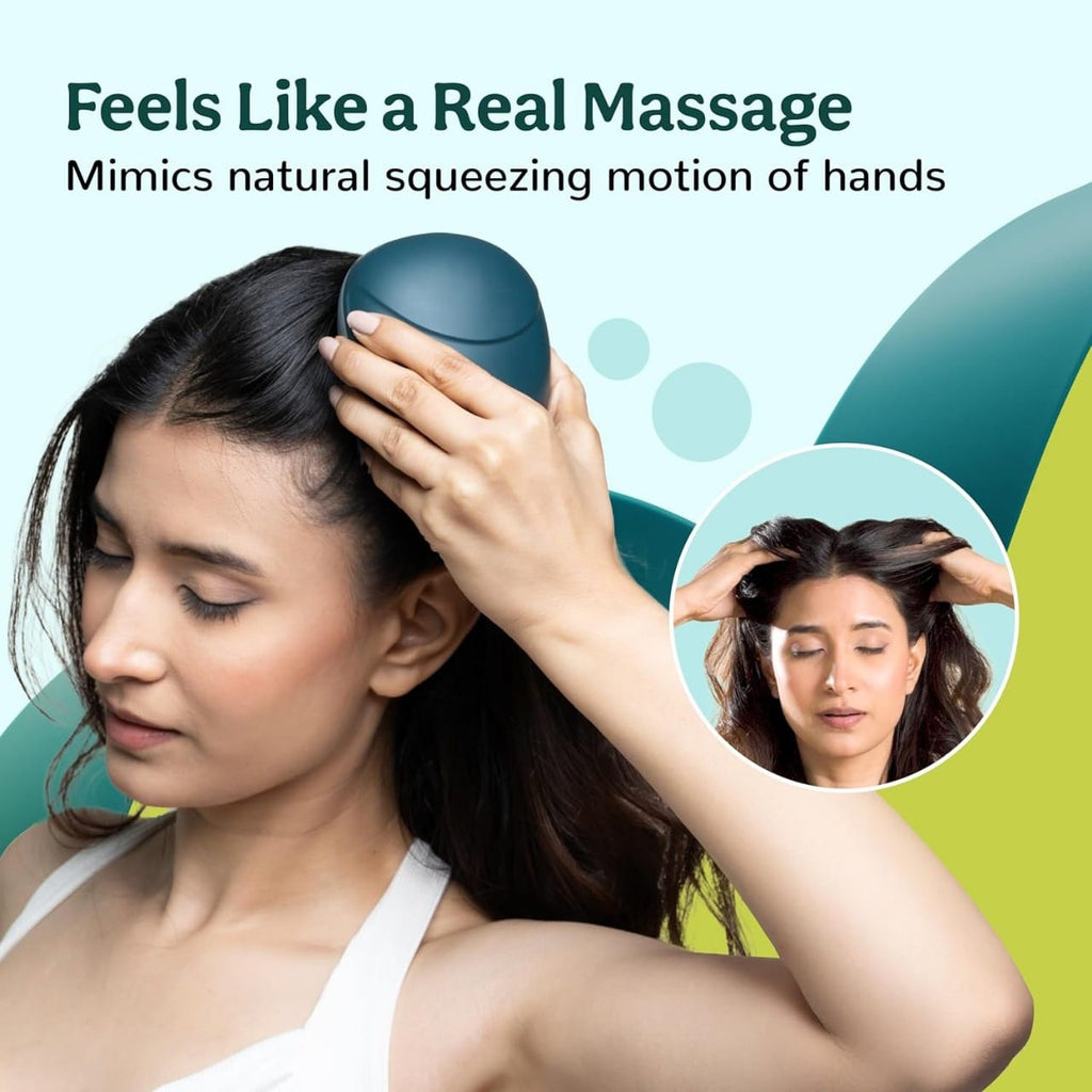 SIYARA ZenScalp™ Head Massager | Electric Stress Relief for Relaxation