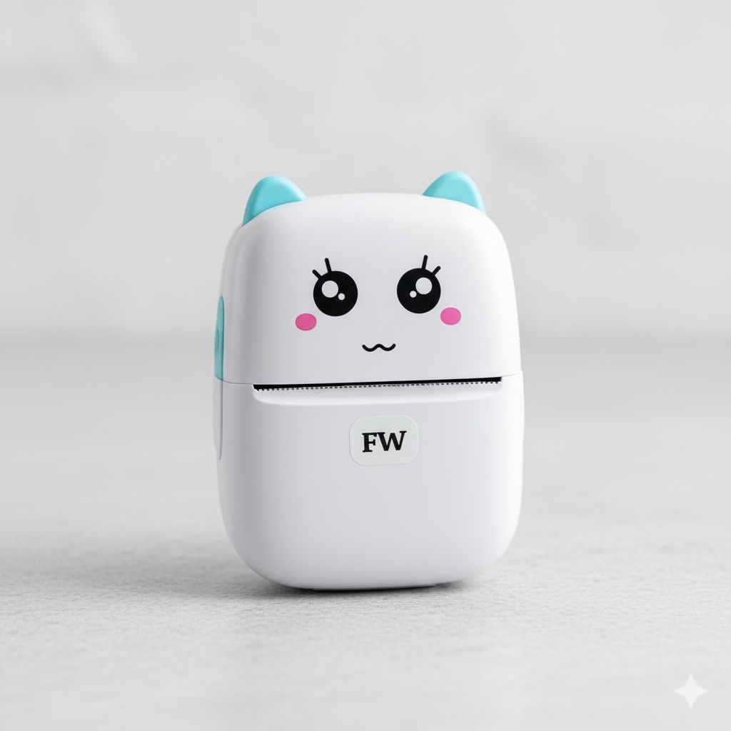 Mini Pocket Printer | Wireless Bluetooth Thermal Printer for Notes & Photos